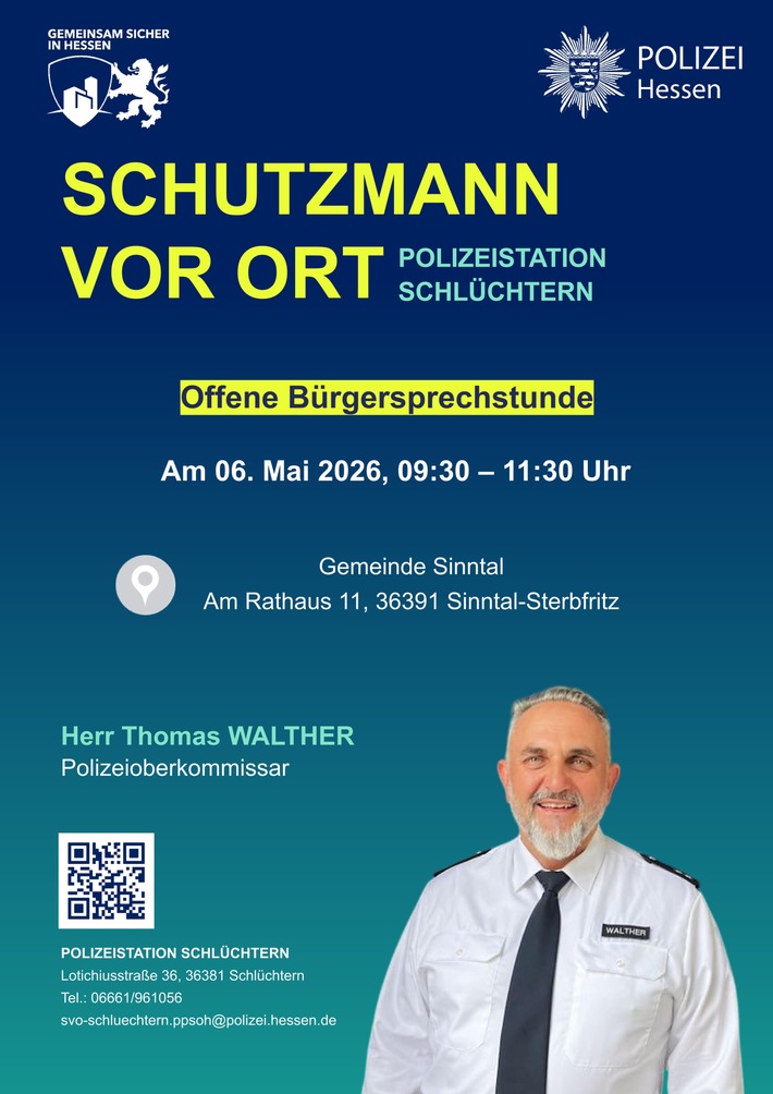 POL-OF: Offene Bürgersprechstunde mit dem Schutzmann vor Ort