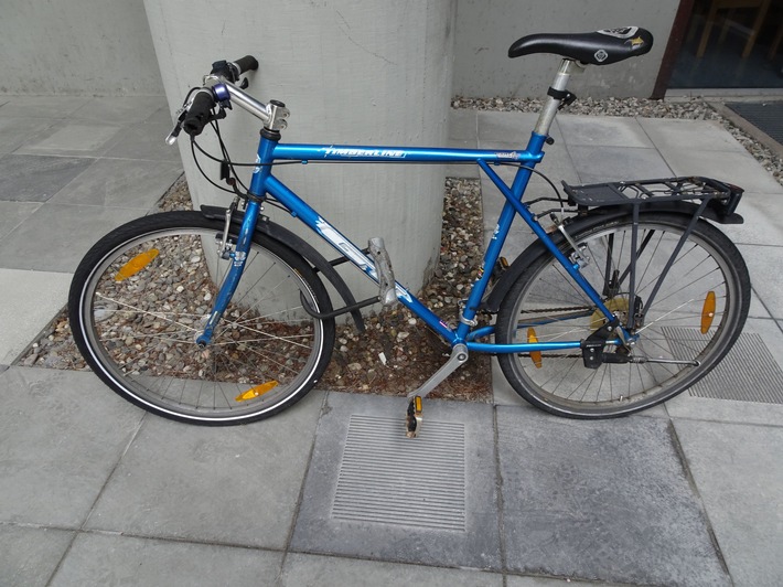 POL-MA: Walldorf, Rhein-Neckar-Kreis: Polizei sucht rechtmäßigen Besitzer dieses Mountainbikes (Bild abrufbar)