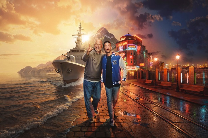 Von Militärschiff bis Reeperbahn: Kabel Eins zeigt "Rosin & Kumptner: Mission Mittendrin!" ab Donnerstag, 27. November