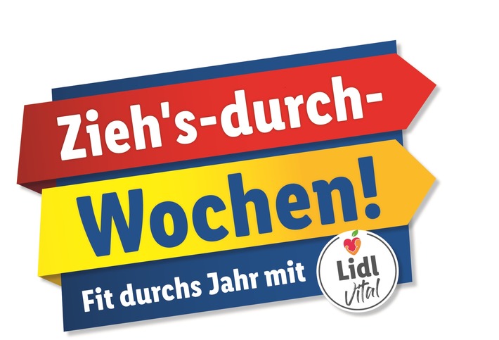 &quot;Zieh&#039;s-durch-Wochen!&quot;: Lidl unterstützt Kunden beim Umsetzen guter Vorsätze (FOTO)