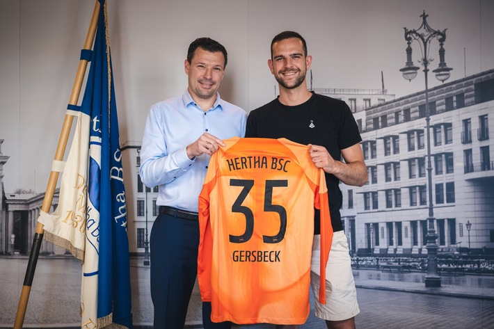 Marius Gersbeck unterschreibt bei Hertha BSC
