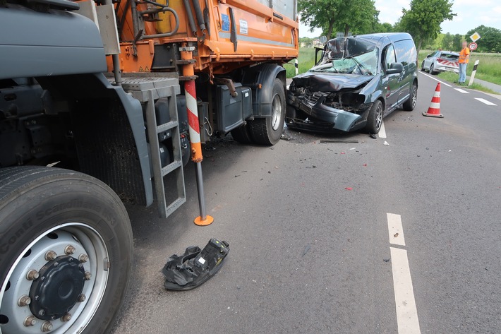 POL-DEL: Landkreis Oldenburg: Verkehrsunfall mit einer verletzten Person in Ganderkesee-Almsloh