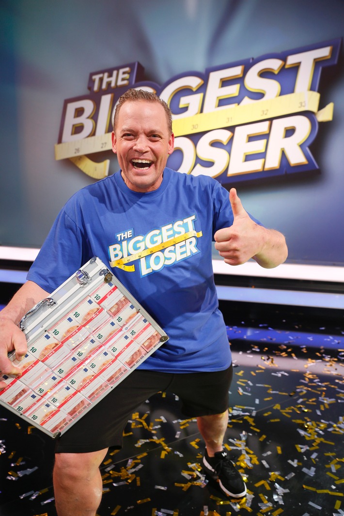 Fette Quote zum Finale: &quot;The Biggest Loser&quot; erzielt starke 14,2 Prozent Marktanteil / Sieger Stefan verliert 65 Kilo und gewinnt 50.000 Euro