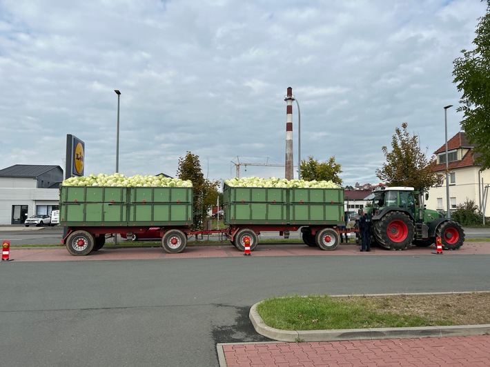 POL-HR: Kontrolle von Land- und forstwirtschaftlichem Verkehr in Fritzlar und Wabern - Polizei stellt nur geringe Mängel fest