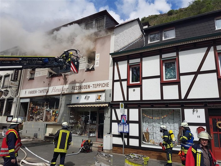 POL-PDMY: Brand eines Wohnhauses