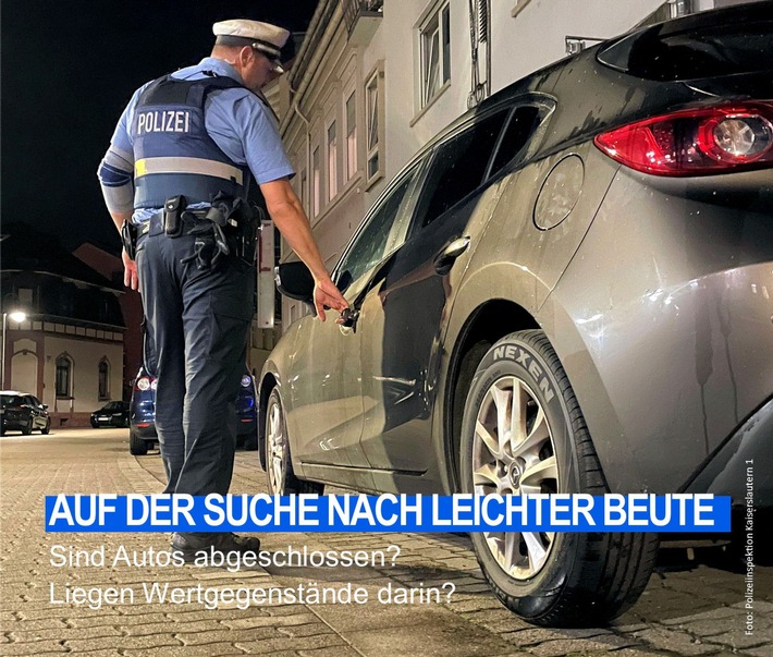 POL-PPWP: Die Sache mit den unverschlossenen Autos...