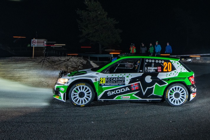 Ypern-Rallye Belgien: ŠKODA Fahrer Andreas Mikkelsen will WRC2-Tabellenführung ausbauen