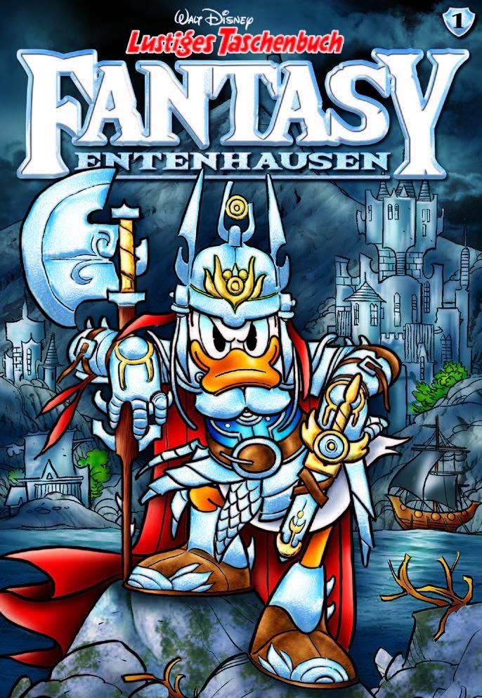 Fantastisches in Entenhausen! Start der Sonderreihe Lustiges Taschenbuch "Fantasy Entenhausen"