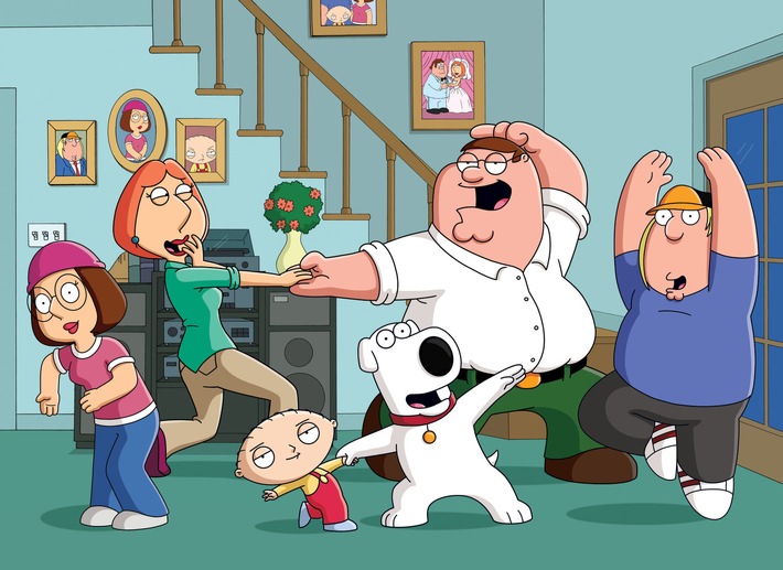 Deutschland-Premiere von &quot;Family Guy&quot;: Der neue &quot;Funtastic Friday&quot; ab 19. Juli auf ProSieben MAXX