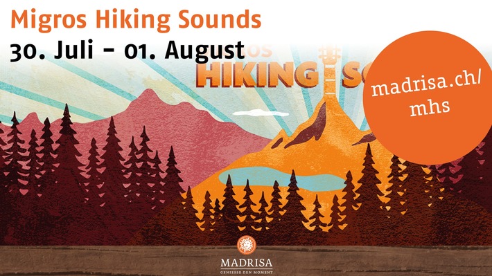 Das „Migros Hiking Sounds“ dieses Jahr wieder auf der Madrisa