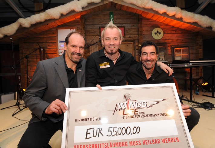 TirolBerg-Partner spenden 55.000 Euro an Wings for Life - BILD