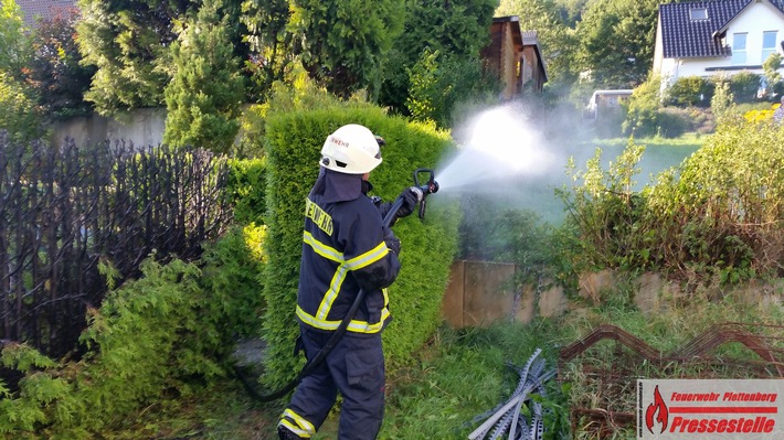 FW-PL: Drei Einsätze am Donnerstag. Fast alle Einheiten der Plettenberger Feuerwehr in den Einsätzen gebunden.
