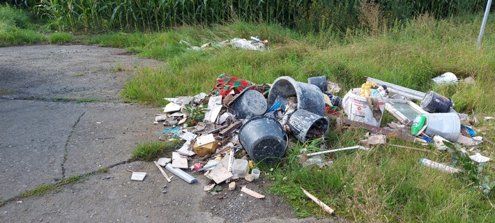 POL-GS: Illegale Müllentsorgung