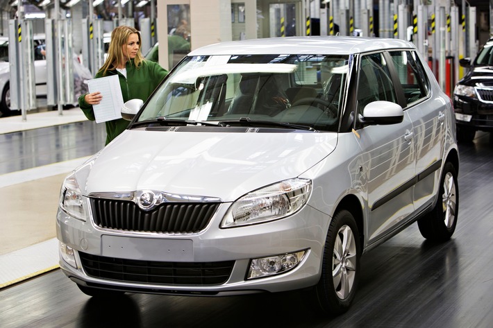 SKODA: 1,5 Millionen Fabia der zweiten Generation produziert (BILD)