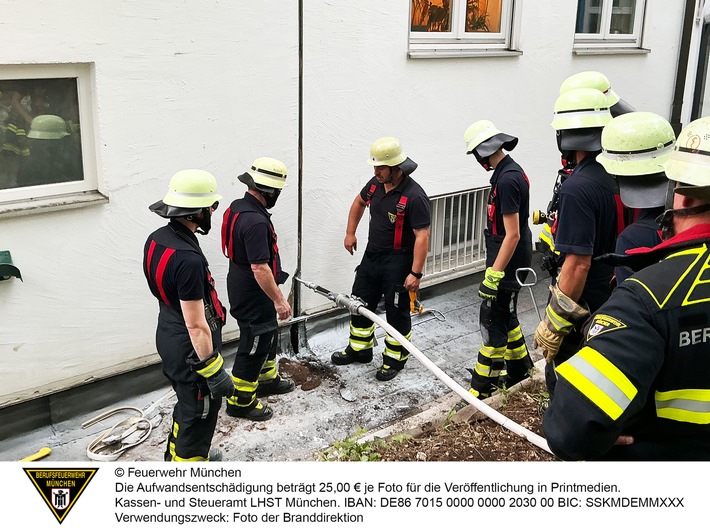 FW-M: Wochenendrückblick der Feuerwehr München (11. - 13. Juli 2025)