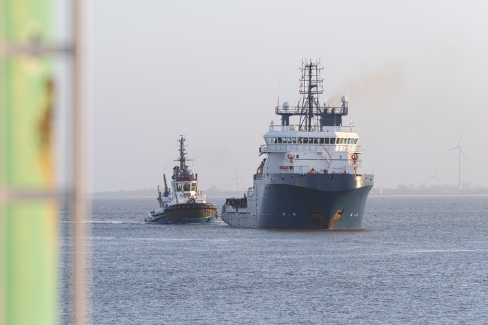 "Rügen" kehrt vom ersten Einsatz zurück