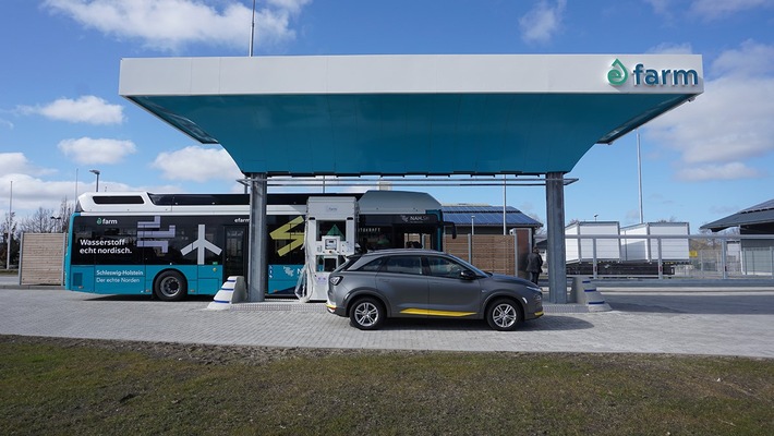 Eröffnung: eFarm-Wasserstofftankstelle in Niebüll startet öffentlichen Betrieb