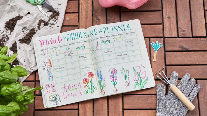 Kreative Ideen für Bullet Journals