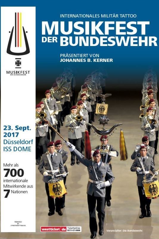 Erstes Musikfest der Bundeswehr in Düsseldorf