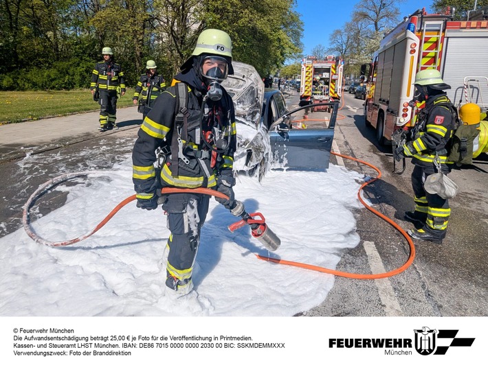 FW-M: Wochenendrückblick der Feuerwehr München für den 24. bis 26. April 2026