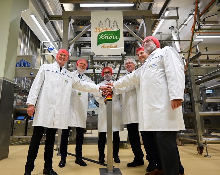 35 Jahre Knorr-Werk Auerbach: Investition in Wachstumssegmente / Einweihung neuer Produktionslinie