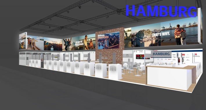 Hamburg zeigt Flagge auf der ITB 2026 - starker Gemeinschaftsauftritt mit neuem Standdesign im Hub27