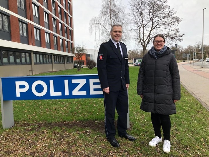 POL-HI: Besuch der Polizeiinspektion Hildesheim durch Frau Landtagsabgeordnete Antonia Hillberg