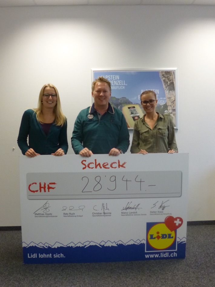 Lidl Suisse verse CHF 28