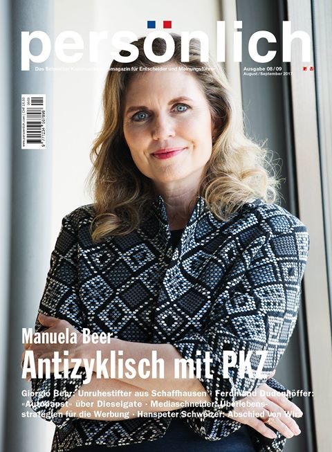 "persönlich" September-Ausgabe, ab sofort am Kiosk erhältlich