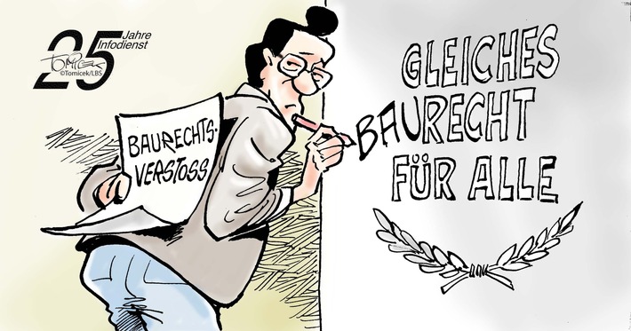 Gleiches Recht für alle / Behörde kann bei ähnlichen Verstößen nicht einen "Sünder" herauspicken