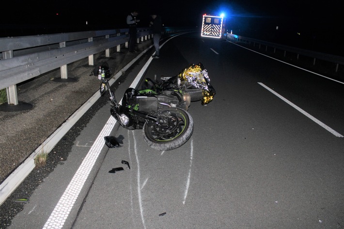 POL-DN: Motorradfahrerin auf B 56n verletzt
