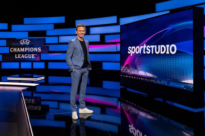 Achtelfinalspiele bei "sportstudio UEFA Champions League" im ZDF