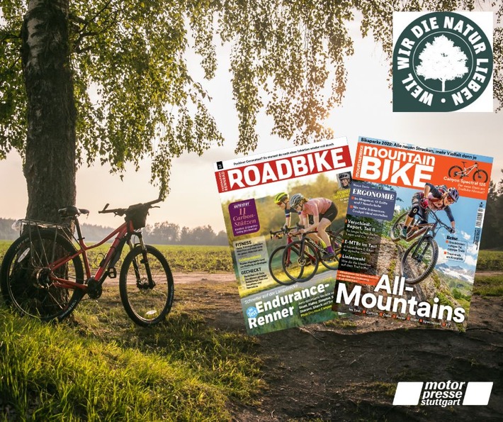 Die Magazine Mountainbike und Roadbike starten Kampagne für mehr Nachhaltigkeit: "Weil wir die Natur lieben"