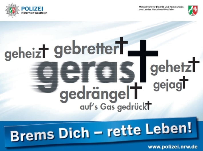 POL-REK: Behördenübergreifende Geschwindigkeitskontrollen - Rhein-Erft Kreis / Rhein-Kreis Neuss