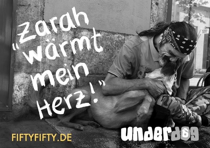 Einladung zum Pressetermin am 23.11.2023: Kreative Kooperation zwischen AMD Akademie Mode &amp; Design und Ströer Media: Plakatkampagne für fiftyfifty/Underdog