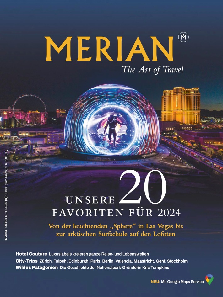 Merian: Die 20 besten Reiseziele 2024