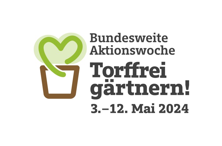 Torffrei gärtnern ist Klimaschutz: Erste bundesweite Aktionswoche startet am 3. Mai / NABU, toom, Zentralverband Gartenbau und viele weitere Partner unterstützen die BMEL-Aktionswoche