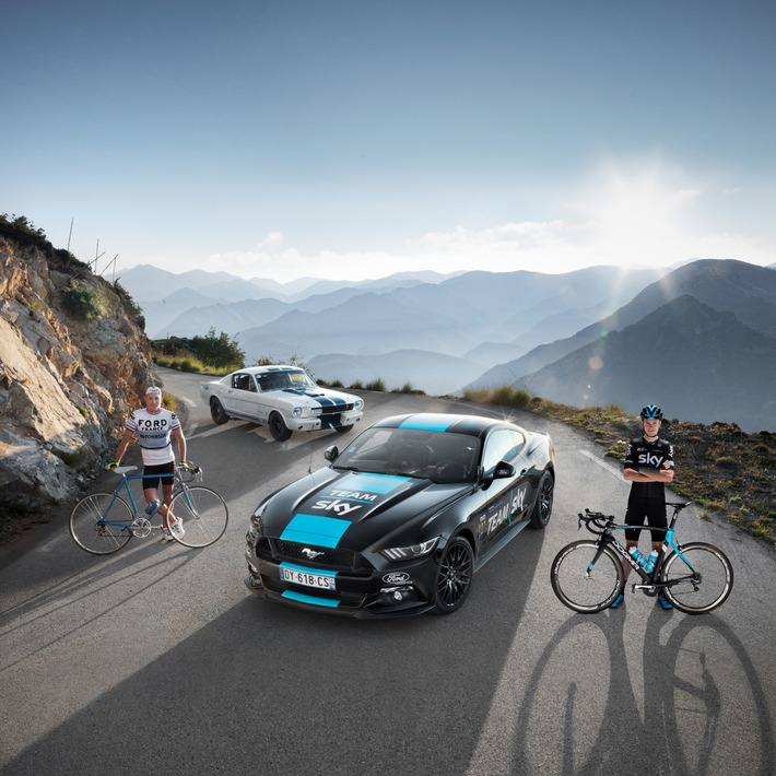 Ford startet mit Team Sky bei der Tour de France und will 50 Jahre nach dem letzten Triumph den Gesamtsieg (FOTO)