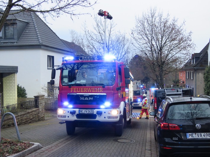 FW-Heiligenhaus: Kellerbrand an der Laubecker Straße (Meldung 02/2021)