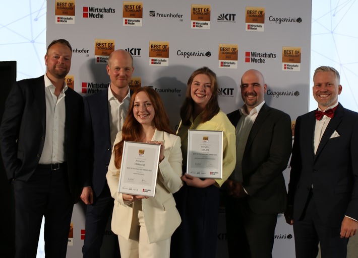 Doppelt hält besser: BearingPoint gewinnt zweifach beim Best of Technology Award