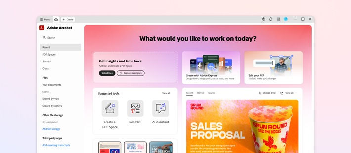 Acrobat Studio and Acrobat AI Assistant: The new generation of AI-powered productivity – Now available in Luxembourg as well