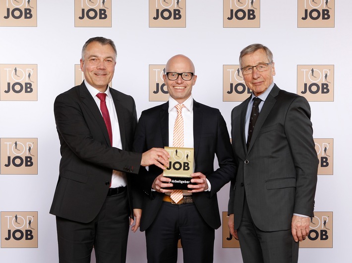 Kaffee Partner ausgezeichnet als bester Arbeitgeber  Kaffee Partner erhält zum 3. Mal "Top Job"-Siegel für herausragende Arbeitgeberqualitäten.