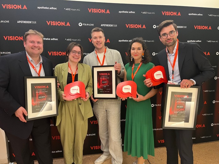 Silberregen für die Wort & Bild Verlagsgruppe bei den Vision.A Awards 2025