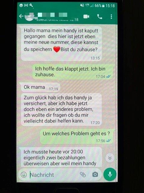POL-NI: Landkreise Nienburg und Schaumburg: Achtung bei unbekannter Rufnummer - Polizei warnt vor WhatsApp-Betrug