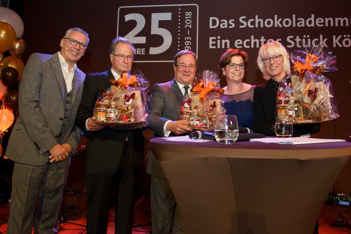 Die süßeste Party des Jahres: Das Schokoladenmuseum in Köln feierte seinen 25. Geburtstag mit einer festlichen Jubiläumsgala