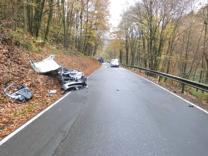 POL-PDPS: Verkehrsunfall mit schwerverletzter Person