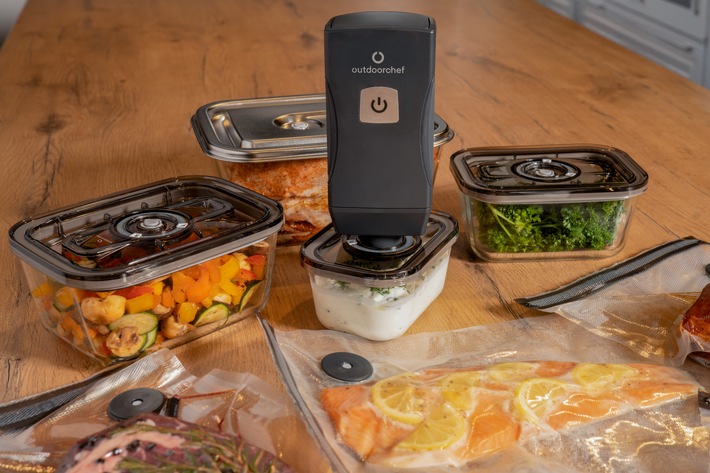 EASY BBQ VAC von Outdoorchef begeistert mit einzigartiger Frische: Das neue Vakuumierystem für BBQ-Fans, Genießer und Familien