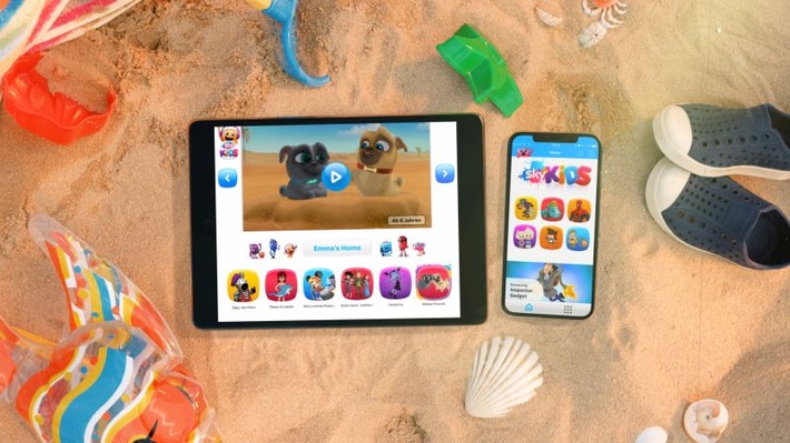 Das beste und sicherste Ferienprogramm für Kinder: Sky Kids App jetzt auch auf dem Smartphone erhältlich