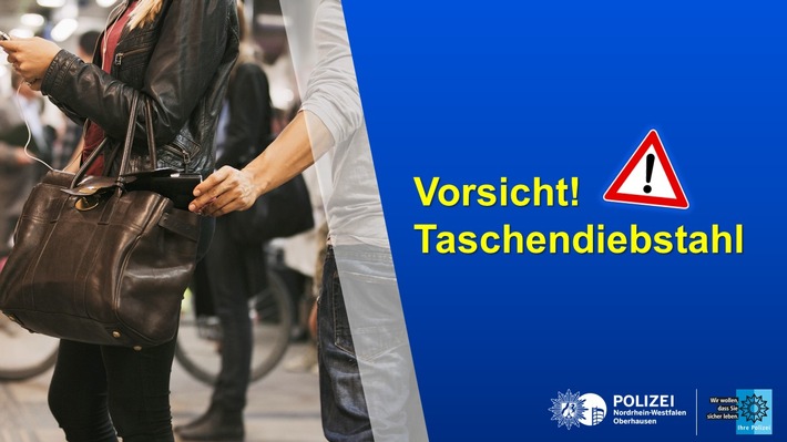 POL-OB: Landesweite Aktionswoche gegen Taschendiebstahl: Polizei und Seniorensicherheitsberater informieren in Oberhausen