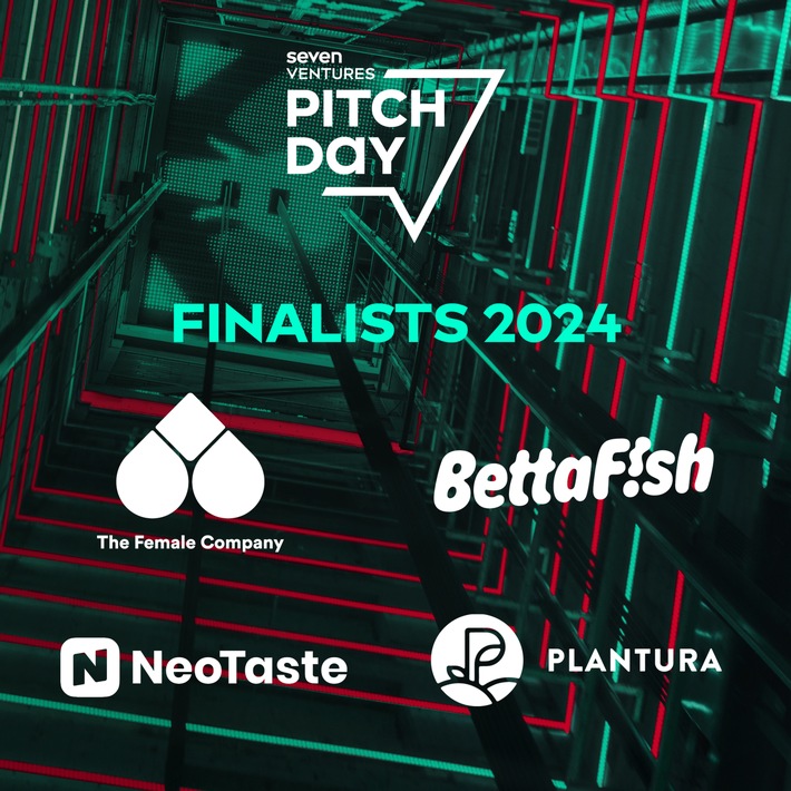 Die Finalisten des SevenVentures Pitch Days 2024 stehen fest